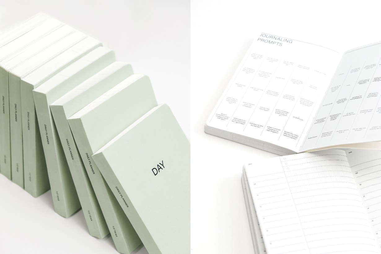 orlo stationery brand Undated Planner bullet journal handbook calendar