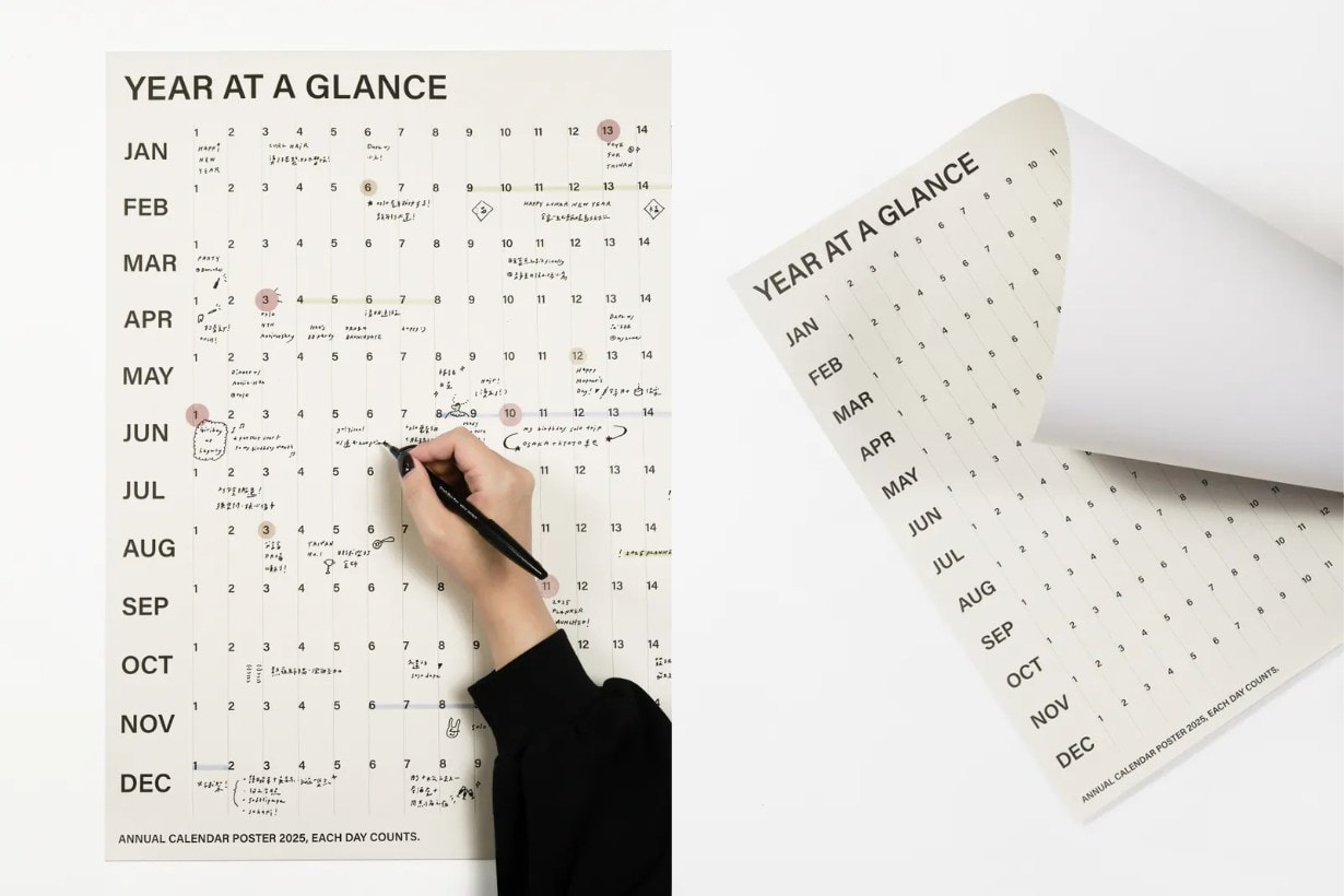orlo stationery brand Undated Planner bullet journal handbook calendar