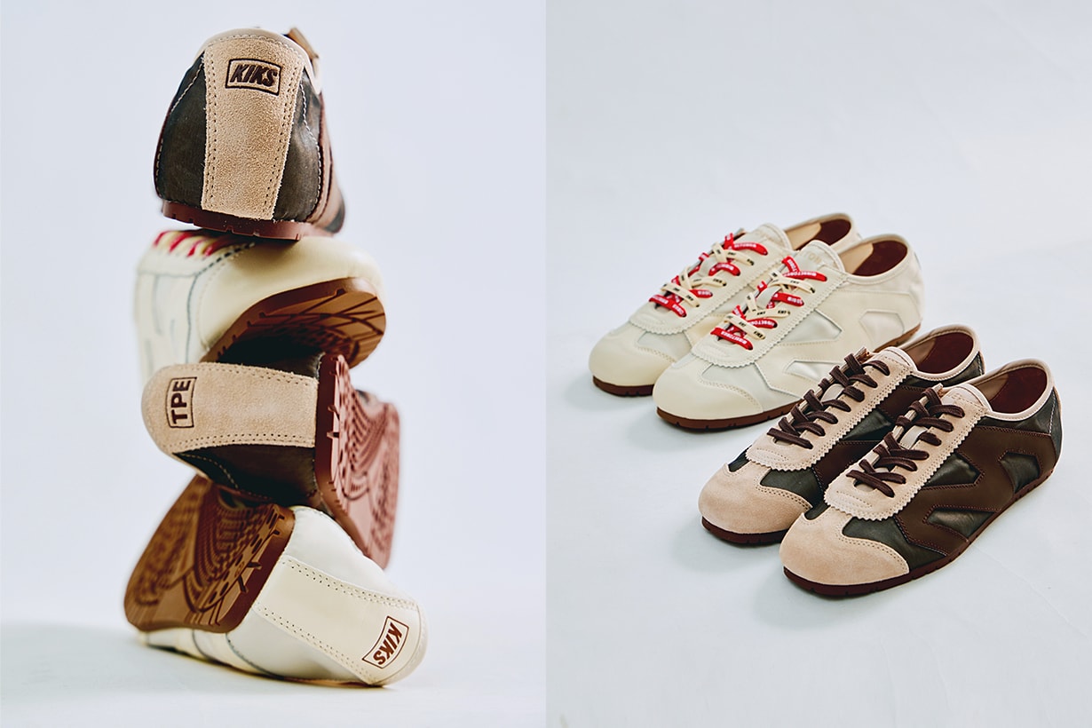 KIKS x  Minnetonka MS70 sneakers collab bubble tea release