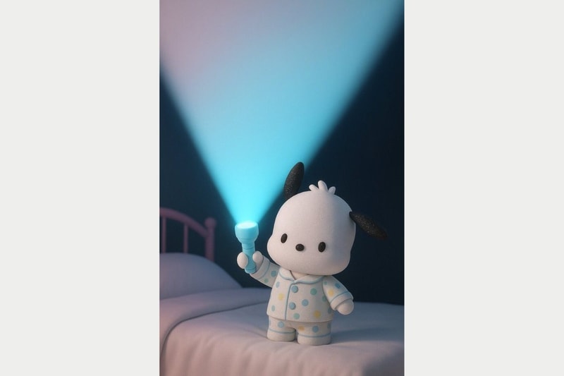  phone wallpaper Flashlight Kuromi Hello Kitty Labubu