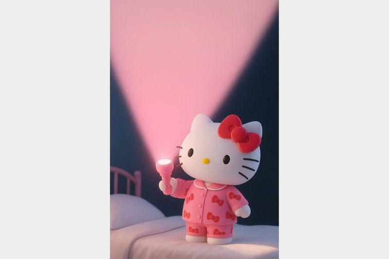  phone wallpaper Flashlight Kuromi Hello Kitty Labubu