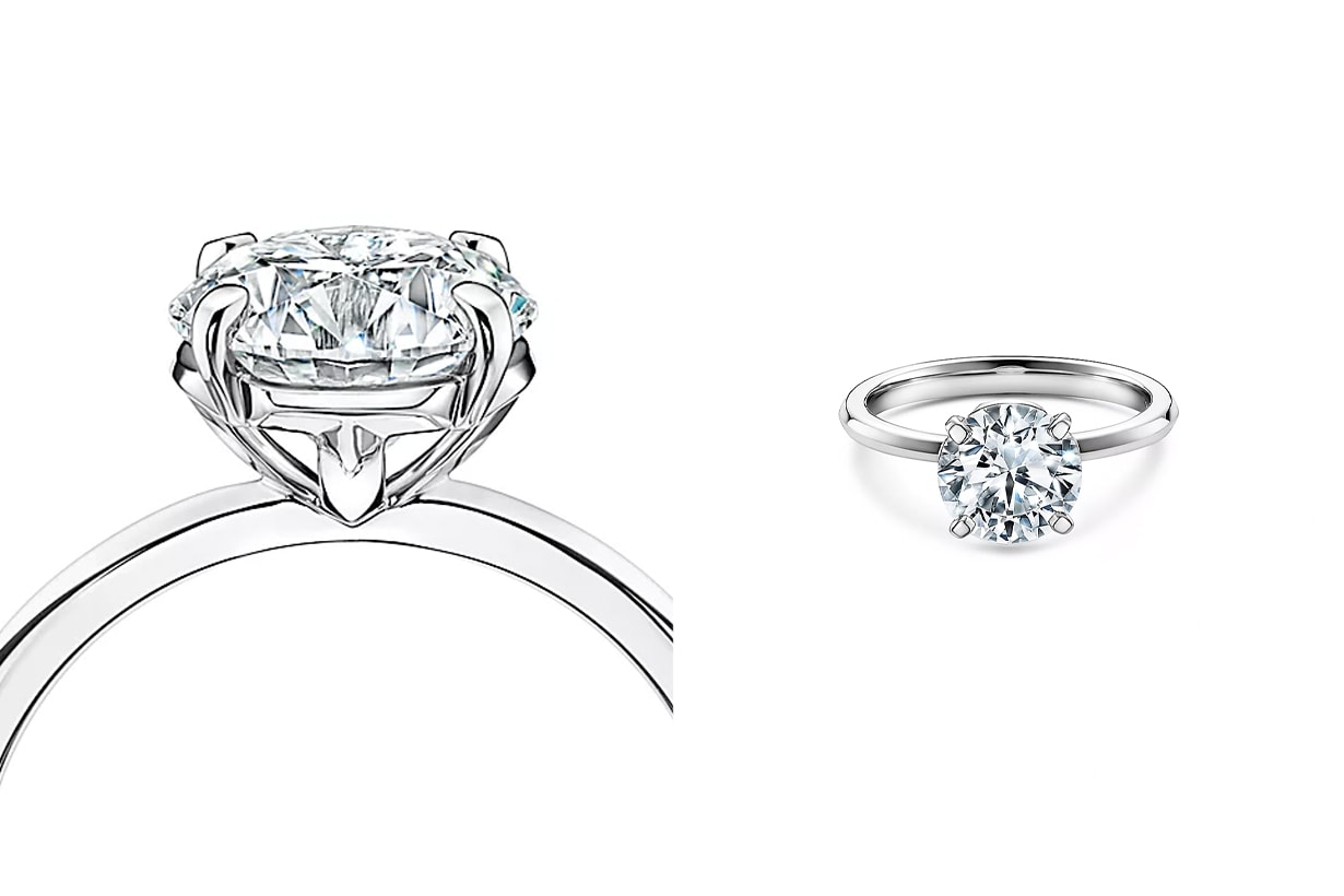 cartier Tiffany & Co. engagement ring how to choose red blue box collections diamond 