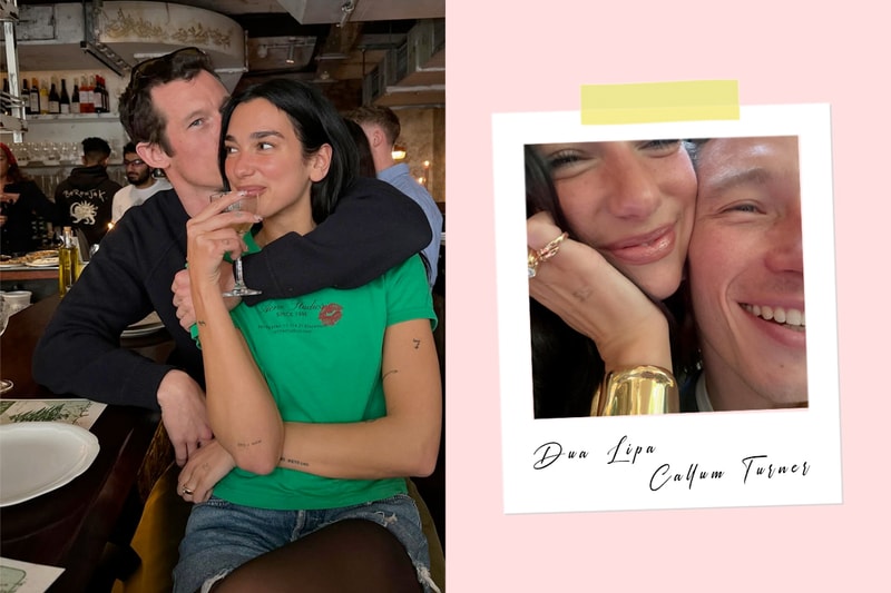Dua Lipa 分享與 Callum Turner 訂婚：回顧當年相遇，還有她愛不釋手的求婚戒！