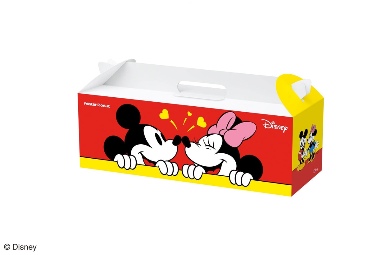 mister donut disney mickey minnie collabration 2025 summer