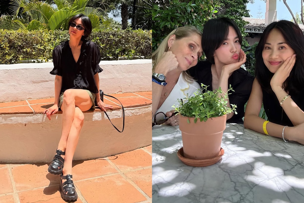 今個夏日出遊該怎樣穿？宋慧喬親身為你示範，3 個充滿度假風的精緻造型 