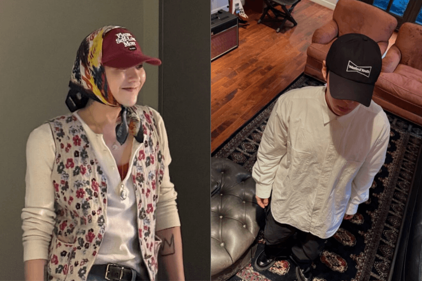 棒球帽別只選 Logo 款:Slogan Caps 成為今夏必備單品,GD、Karina、Lisa...時髦人士都愛戴!
