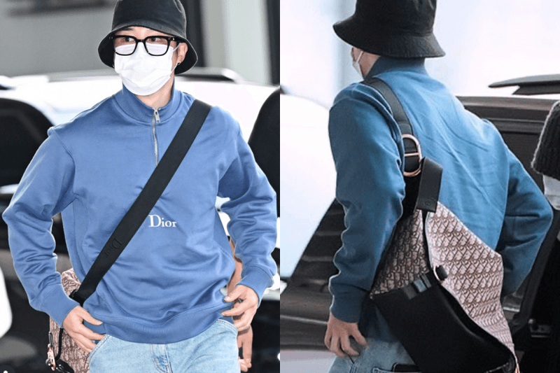 BTS Jimin 退伍回歸帶貨王！搶穿 Jonathan Anderson 話題新作「Dior ROADIE 郵差包」男友感十足！
