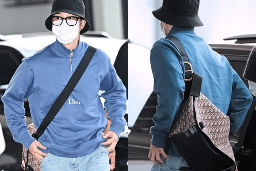 BTS Jimin 退伍回歸帶貨王!搶穿 Jonathan Anderson 話題新作「Dior ROADIE 郵差包」男友感十足!