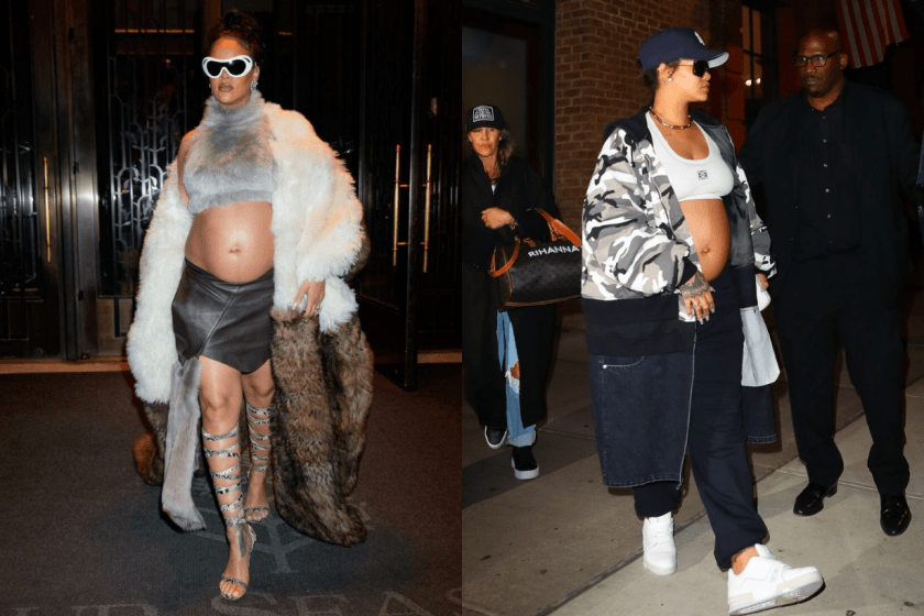 不管何時都是女王:Rihanna 給的 10+ 穿搭造型靈感,即使挺著孕肚依舊超時髦!