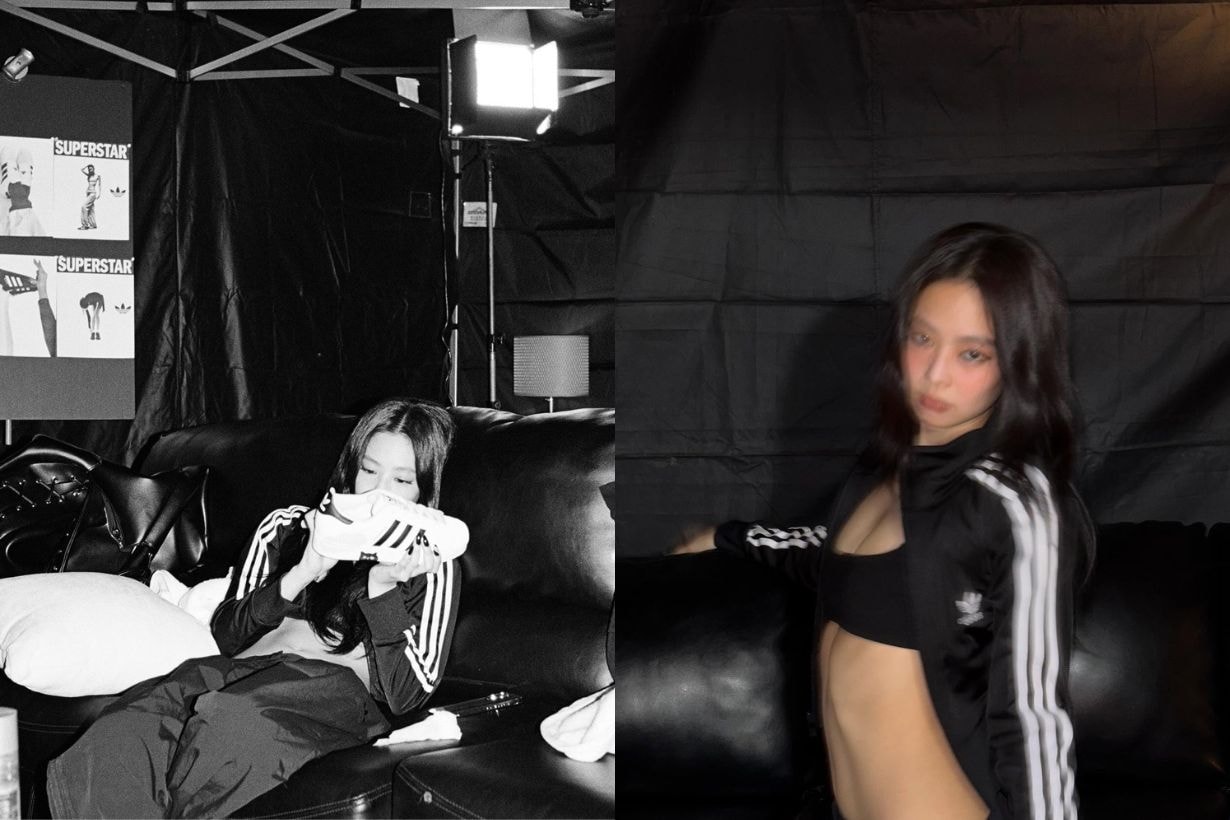 BLACKPINK Jennie adidas Originals Superstar Capybara