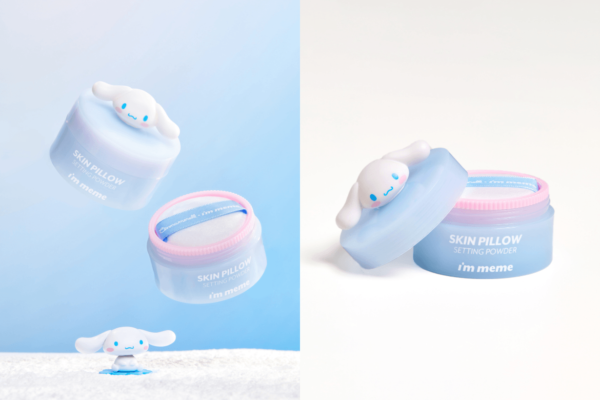 IM MEME x Sanrio Cinnamoroll Skin Pillow Setting Powder