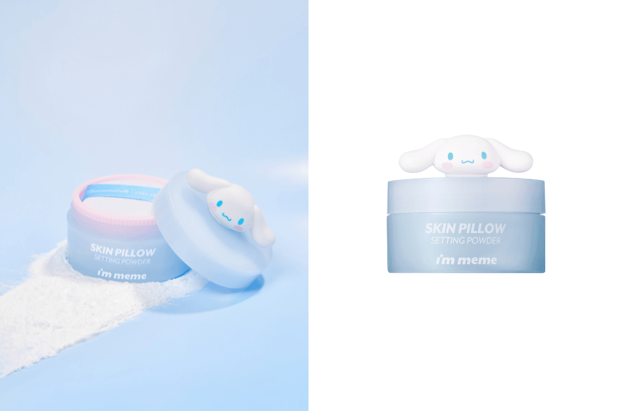 IM MEME x Sanrio Cinnamoroll Skin Pillow Setting Powder
