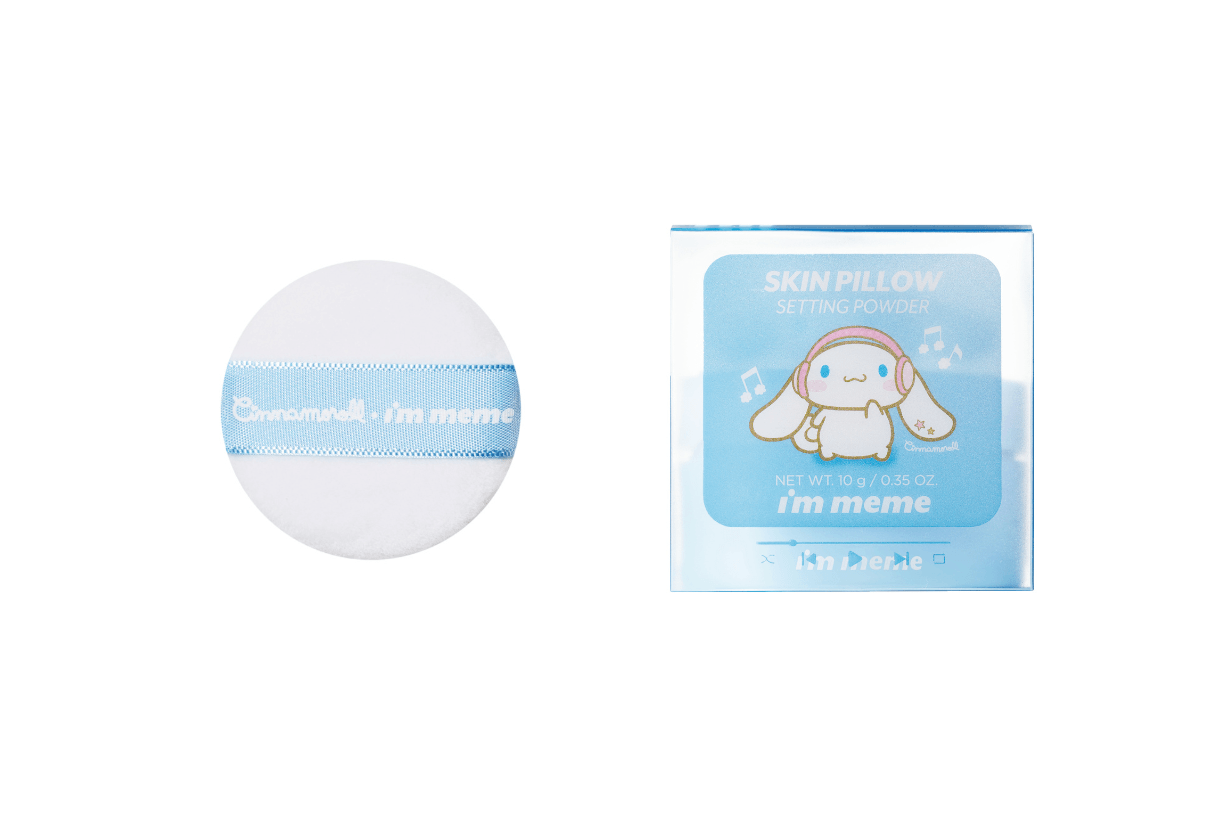 IM MEME x Sanrio Cinnamoroll Skin Pillow Setting Powder
