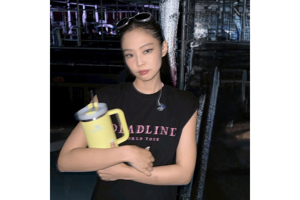 不愧是帶貨女王:Jennie 一張演唱會照片,讓這款 Stanley 水瓶又要賣光了?