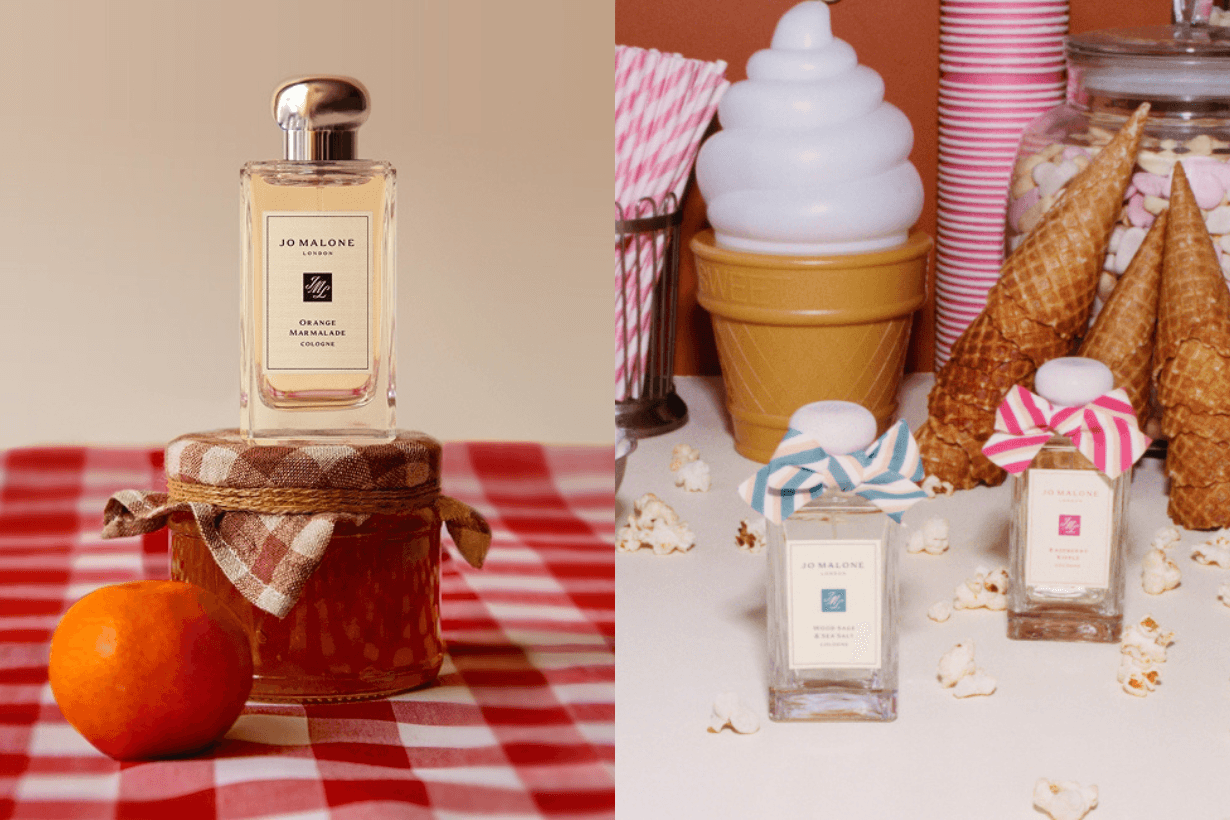Jo Malone London Just Because x Venchi Raspberry Ripple Wood Sage Sea Salt Orange Marmalade