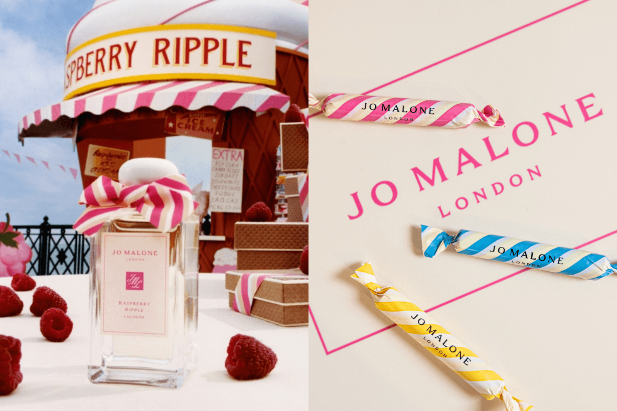 Jo Malone London Just Because x Venchi Raspberry Ripple Wood Sage Sea Salt Orange Marmalade