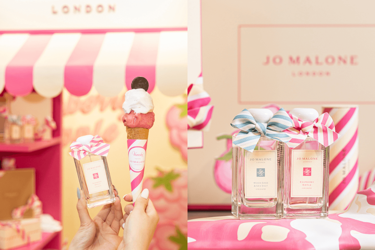 Jo Malone London Just Because x Venchi Raspberry Ripple Wood Sage Sea Salt Orange Marmalade