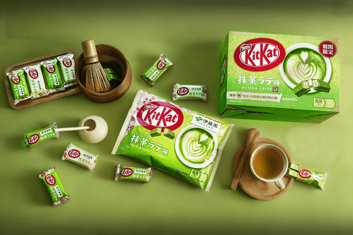 KitKat Lotus Biscoff Ito En Matcha Limited flavors