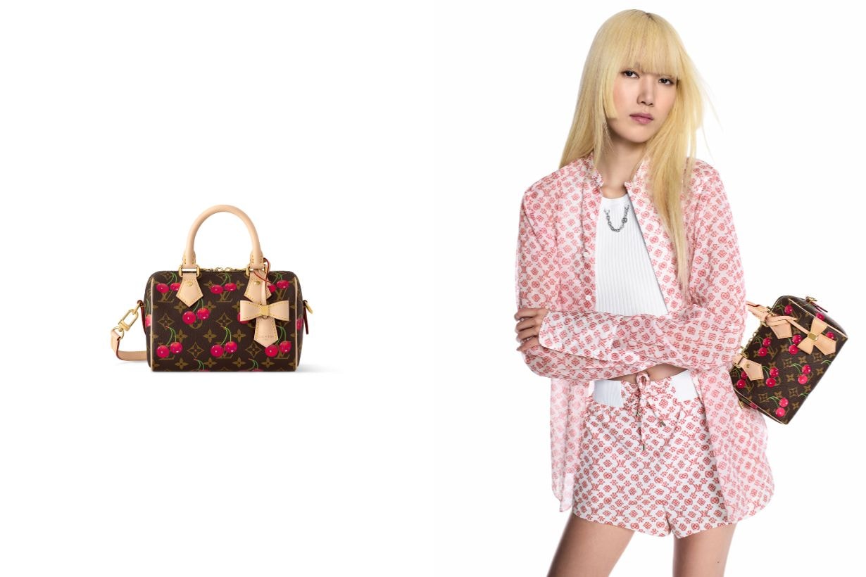 Lisa Louis Vuitton x Murakami Handbags Speedy Venice
