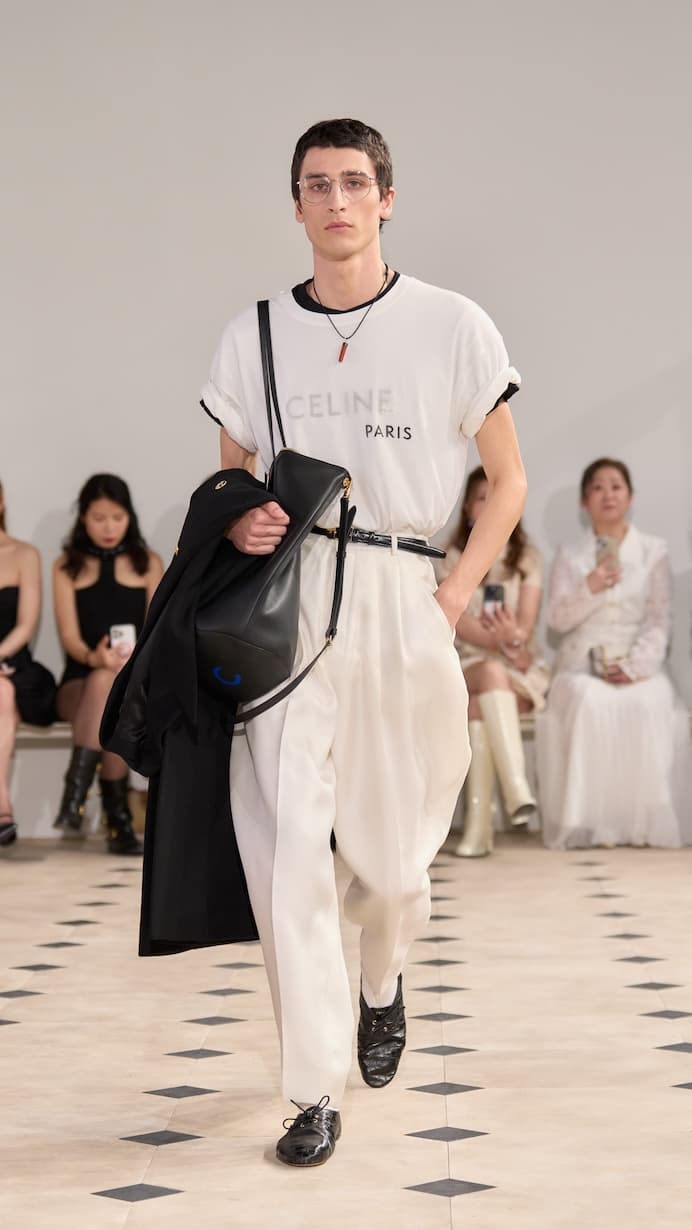 celine michael rider 2026 spring detail luggage back old Céline ralph lauren