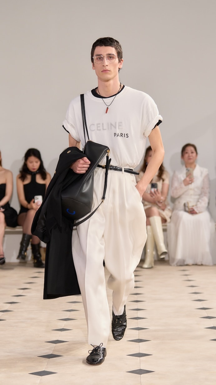 celine michael rider 2026 spring detail luggage back old Céline ralph lauren