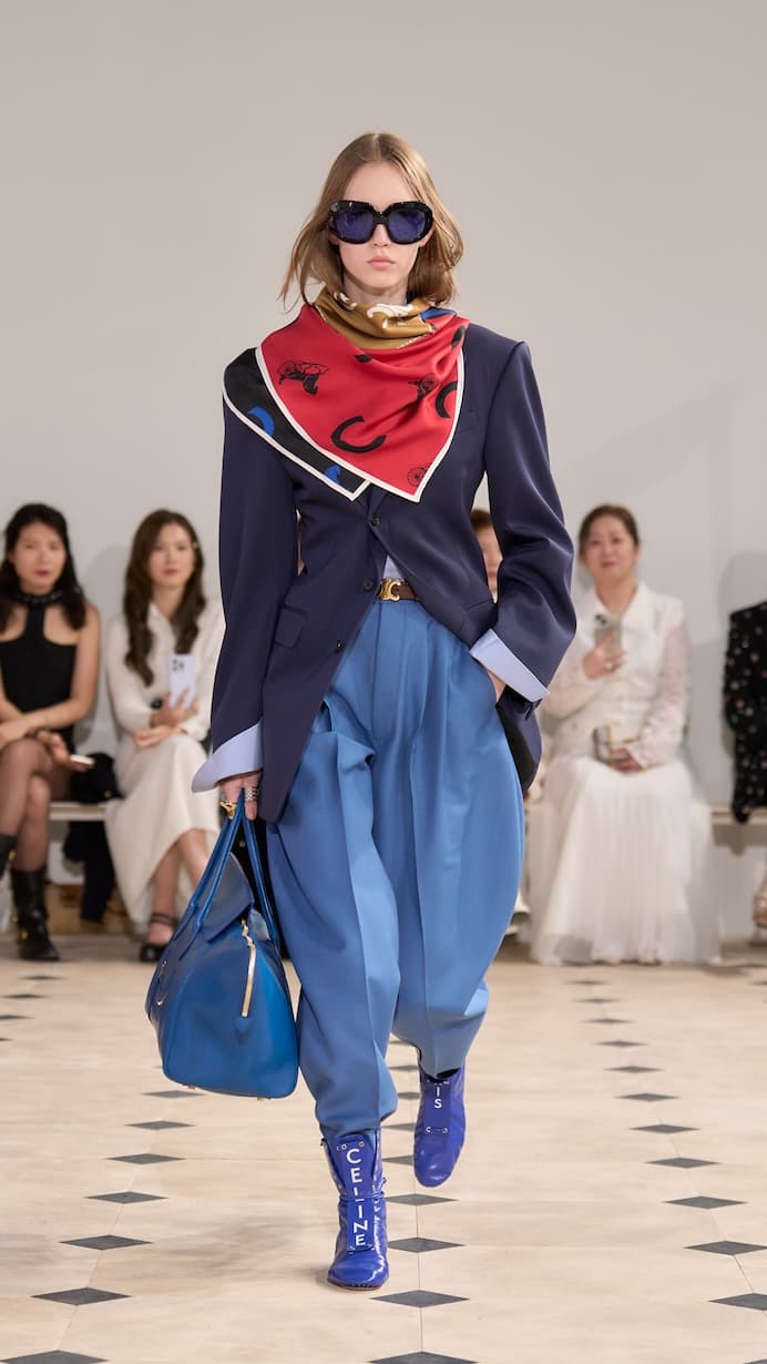celine michael rider 2026 spring detail luggage back old Céline ralph lauren