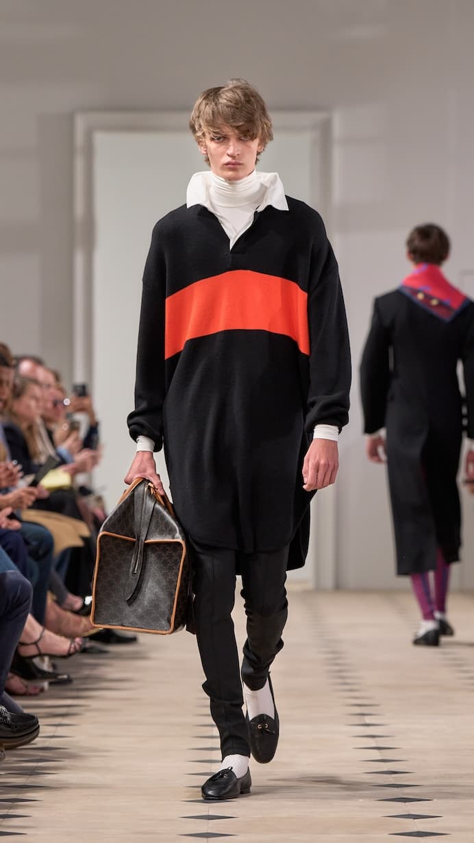 celine michael rider 2026 spring detail luggage back old Céline ralph lauren