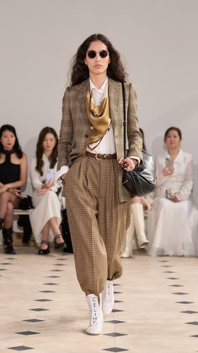 celine michael rider 2026 spring detail luggage back old Céline ralph lauren