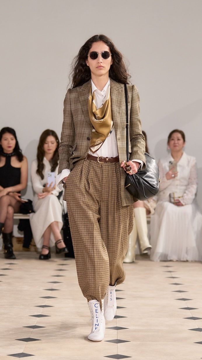 celine michael rider 2026 spring detail luggage back old Céline ralph lauren