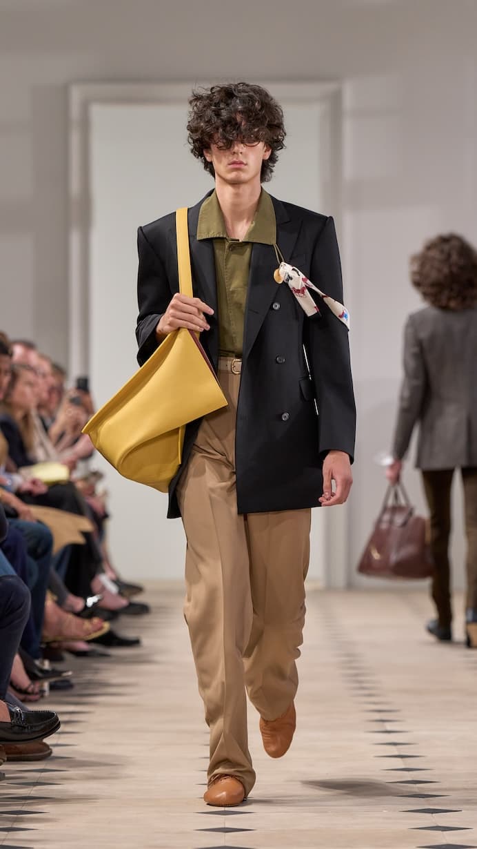celine michael rider 2026 spring detail luggage back old Céline ralph lauren