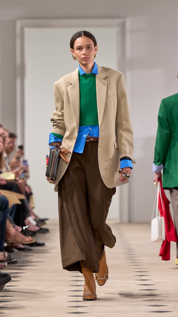 celine michael rider 2026 spring detail luggage back old Céline ralph lauren
