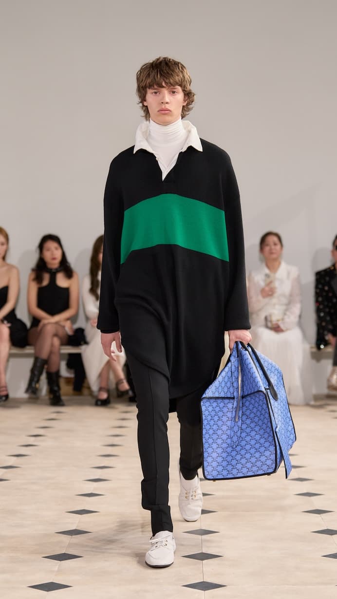 celine michael rider 2026 spring detail luggage back old Céline ralph lauren