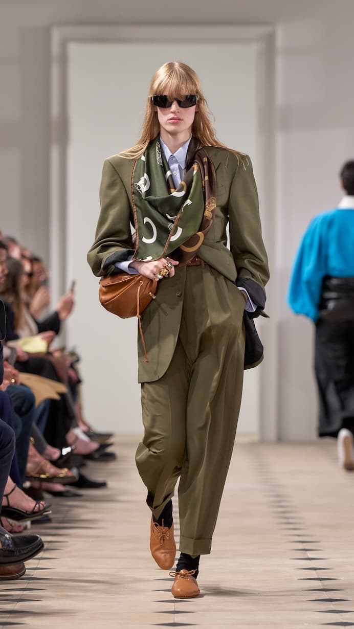 celine michael rider 2026 spring detail luggage back old Céline ralph lauren
