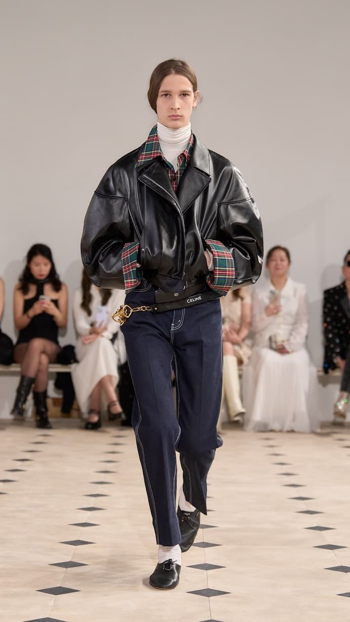 celine michael rider 2026 spring detail luggage back old Céline ralph lauren