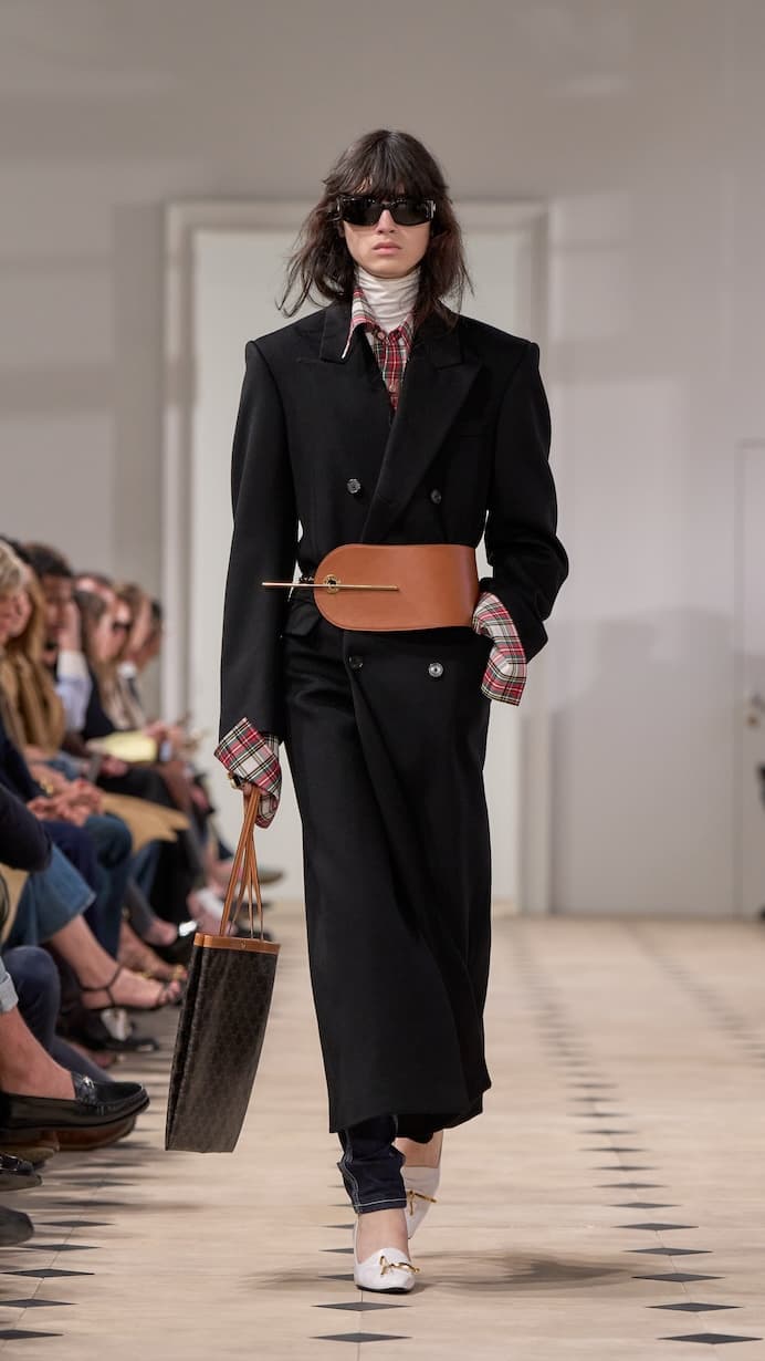 celine michael rider 2026 spring detail luggage back old Céline ralph lauren