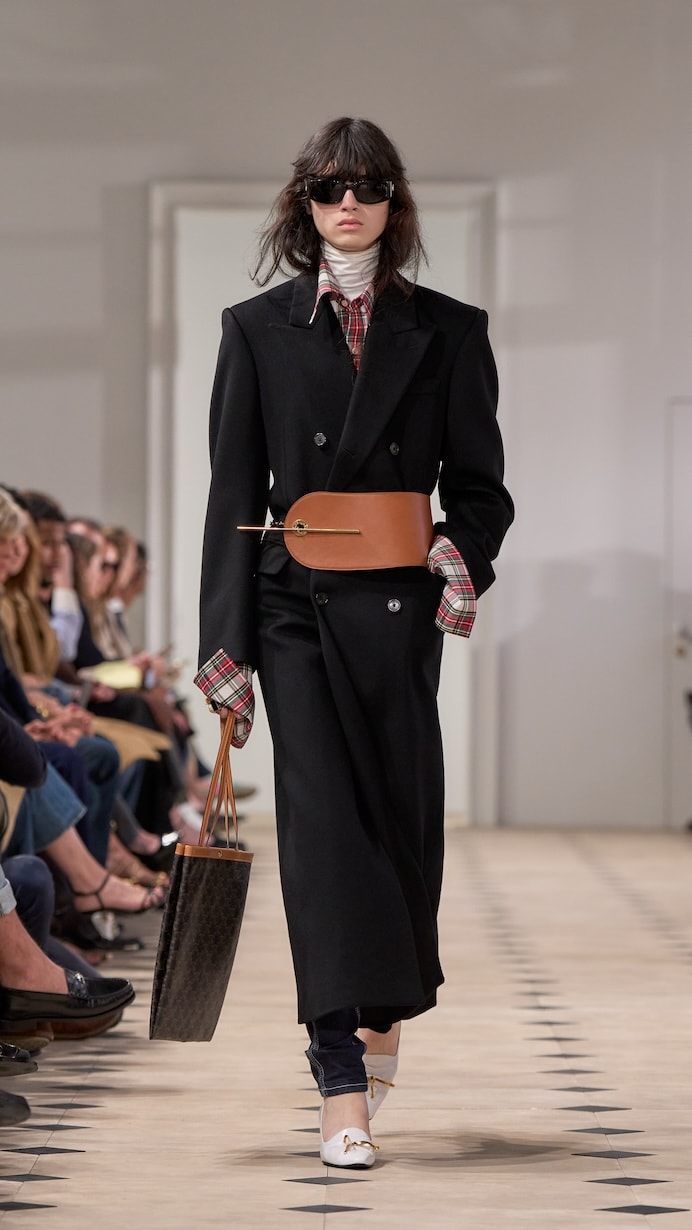celine michael rider 2026 spring detail luggage back old Céline ralph lauren