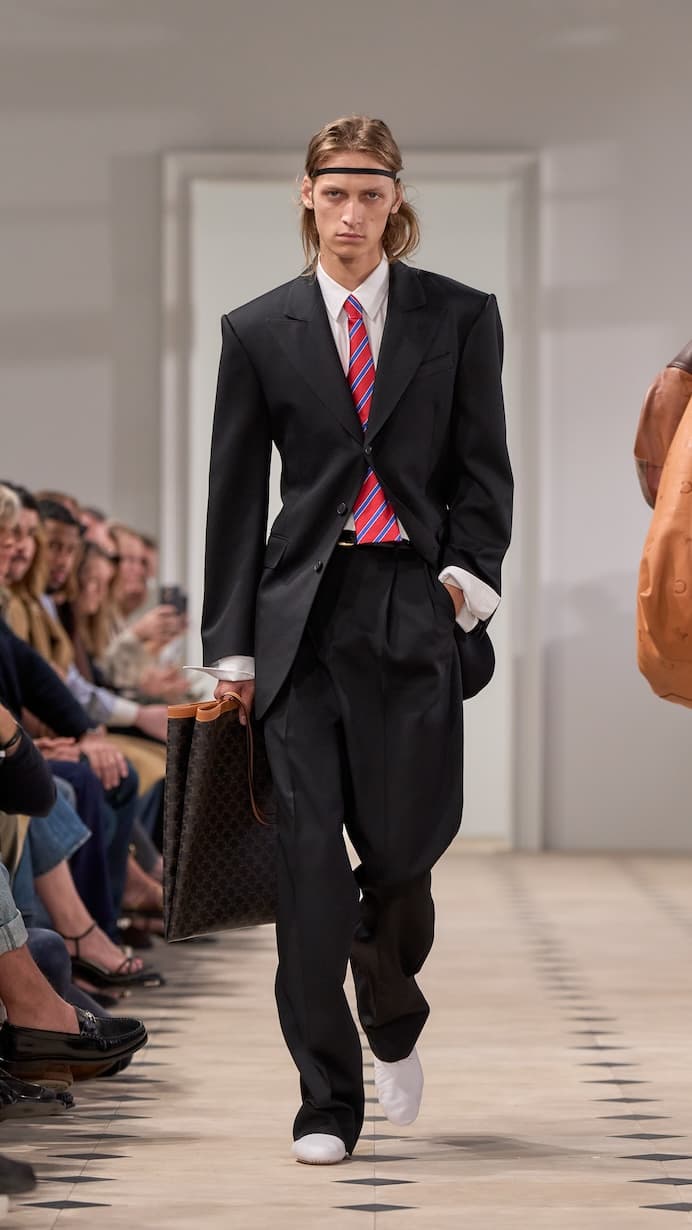 celine michael rider 2026 spring detail luggage back old Céline ralph lauren