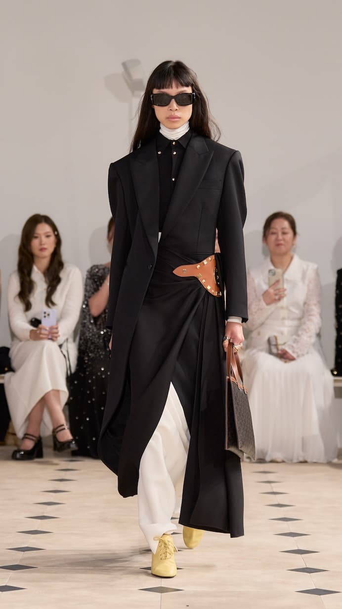 celine michael rider 2026 spring detail luggage back old Céline ralph lauren