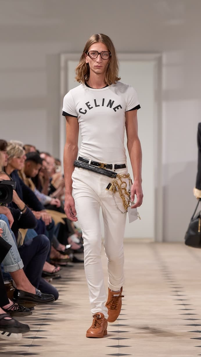 celine michael rider 2026 spring detail luggage back old Céline ralph lauren