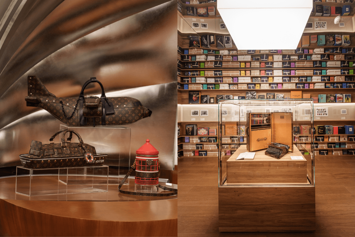 Louis Vuitton Shanghai The Louis Le Cafe Visionary Journey Books