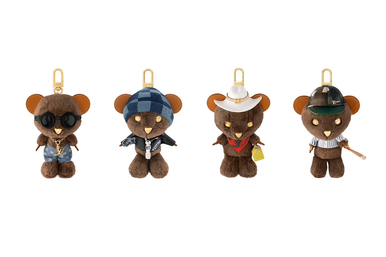 Louis Vuitton Vivienne Fashionista Louis Bear Bag Charms