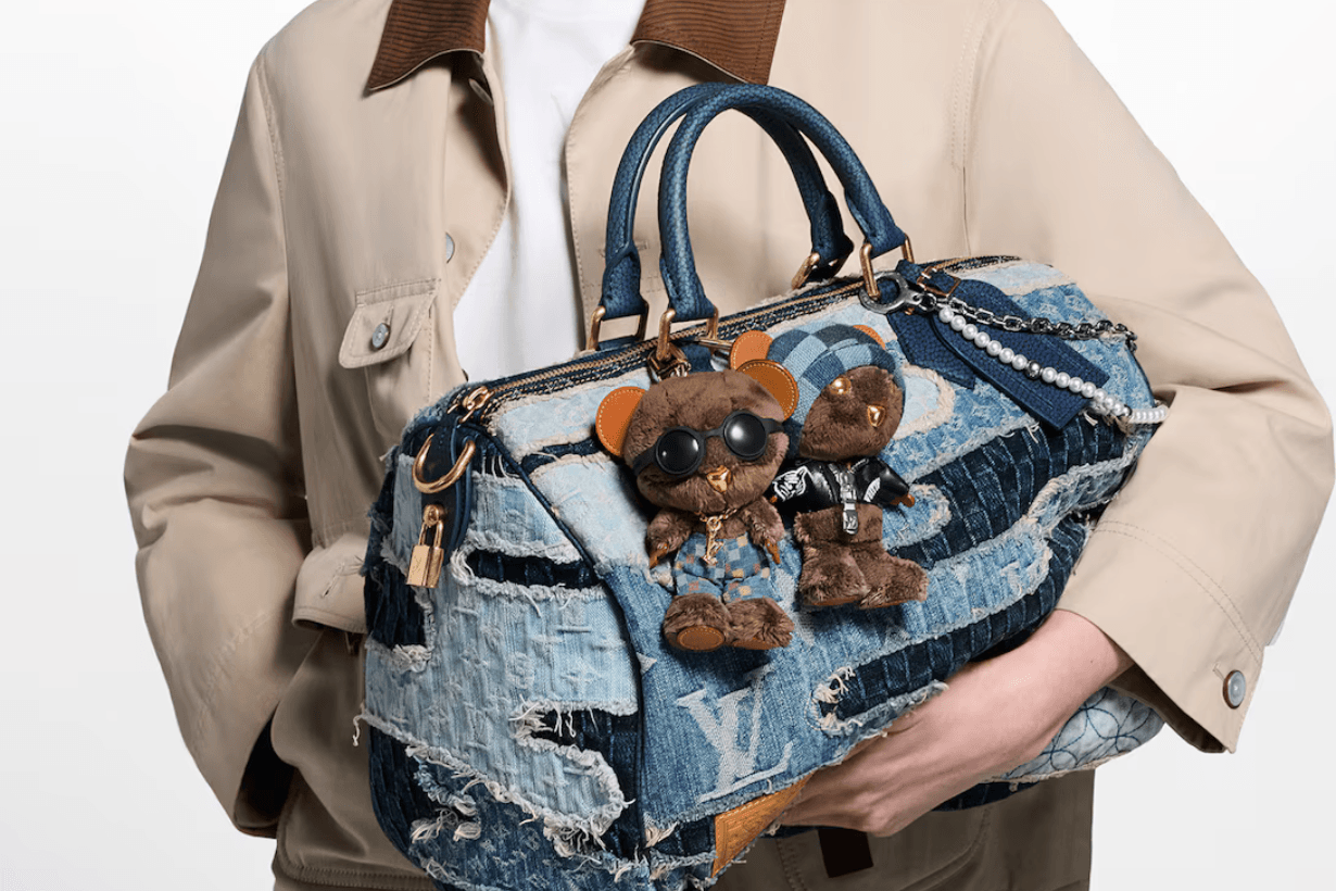 Louis Vuitton Vivienne Fashionista Louis Bear Bag Charms