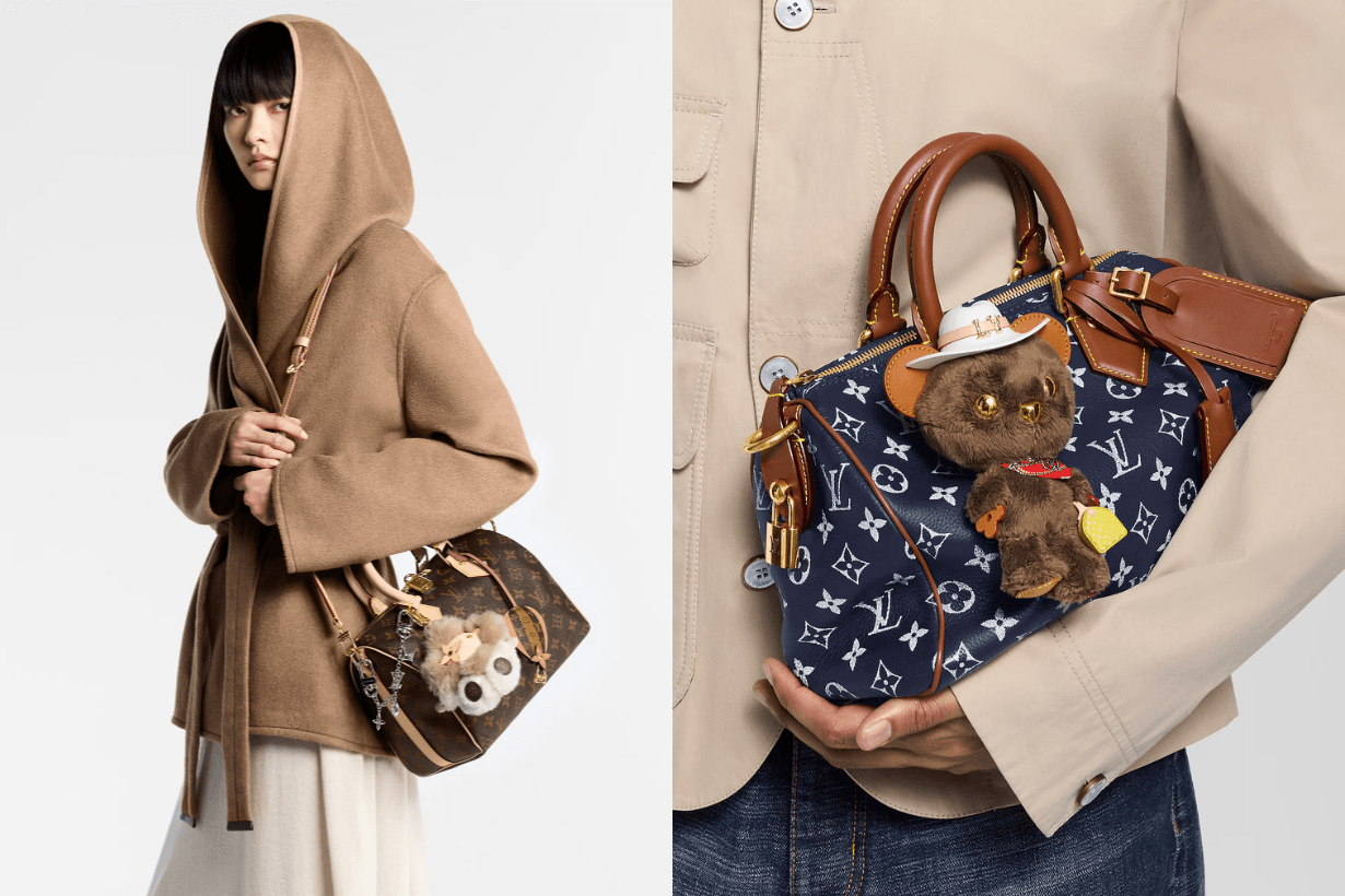 Louis Vuitton Vivienne Fashionista Louis Bear Bag Charms