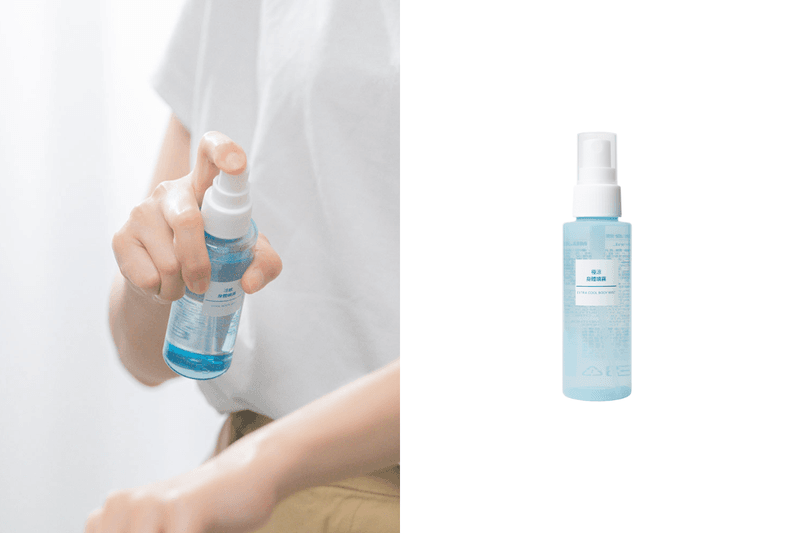MUJI summer cool mist 10 items