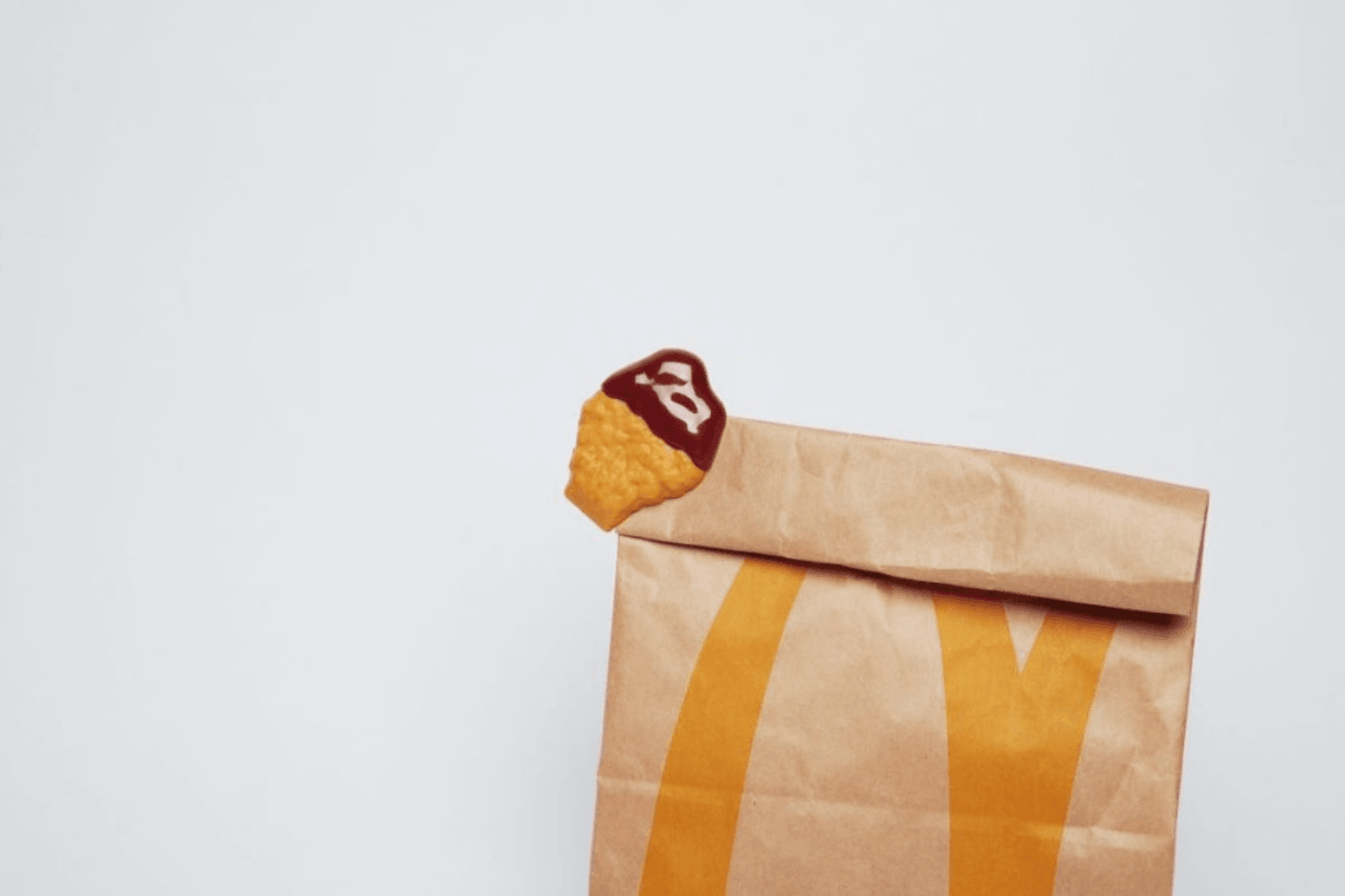 McDonalds japan summer lucky bag burger fan