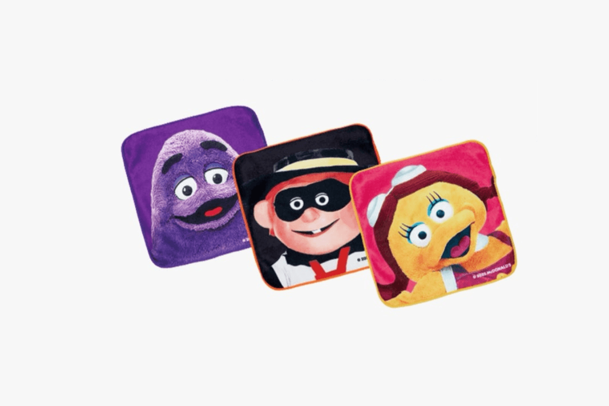 McDonalds japan summer lucky bag burger fan