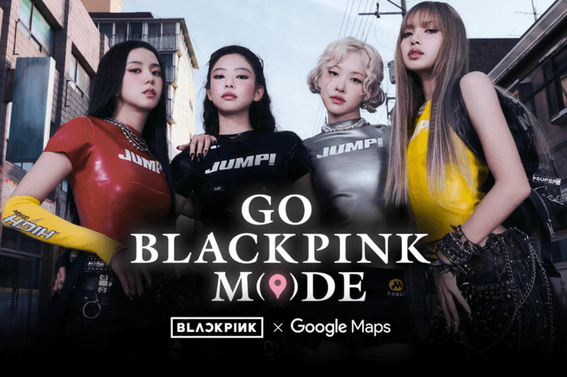 Googlemap 「BLACKPINK 模式」