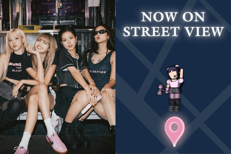 Googlemap 「BLACKPINK 模式」