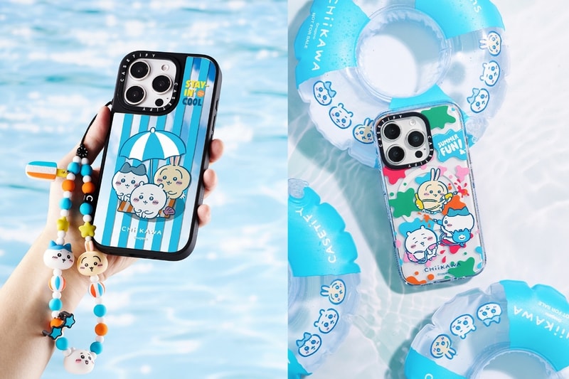 Chiikawa x CASETiFY 聯乘第二回：與小可愛們一起開啟夏日清爽派對！