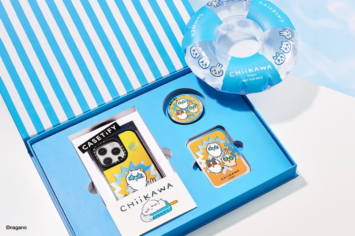 Chiikawa x CASETiFY 聯乘第二回：與小可愛們一起開啟夏日清爽派對！
